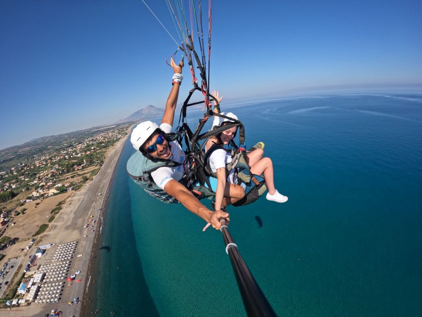 Taormina: Paragliding Tour with Instructor and GoPro Video - Weather is part of the itinerary