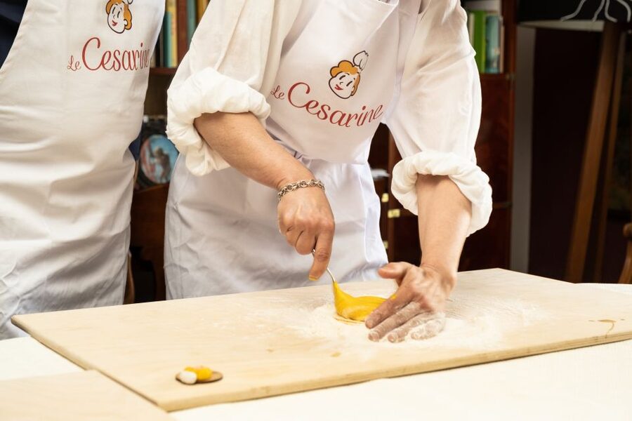 Taormina: Pasta & Tiramisu Cooking Class at a Local's Home - Rolling sfoglia by hand