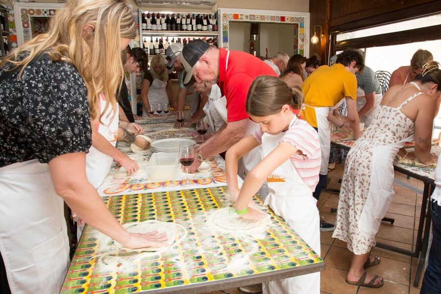 Taormina Pizza making class - Starting at Porta Messina