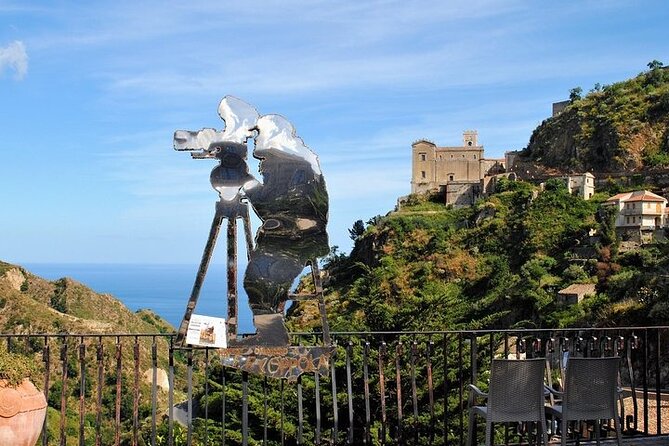 Taormina: Private/Guided Godfather with Authentic Pizza Tasting - Santa Lucia Church and the wedding scene
