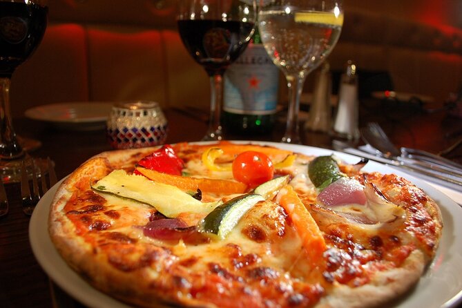 Taormina: Private/Guided Godfather with Authentic Pizza Tasting - Pizza, wine, bruschetta, and lemon sorbet