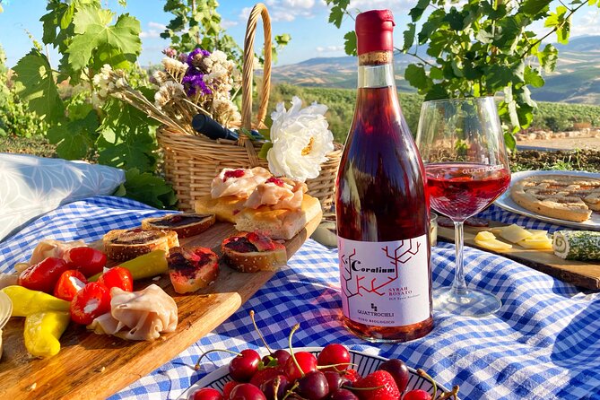 Tastes of the Weekend: Friday Sunset and Saturday Lunch - A Wine Picnic Above Alcamo