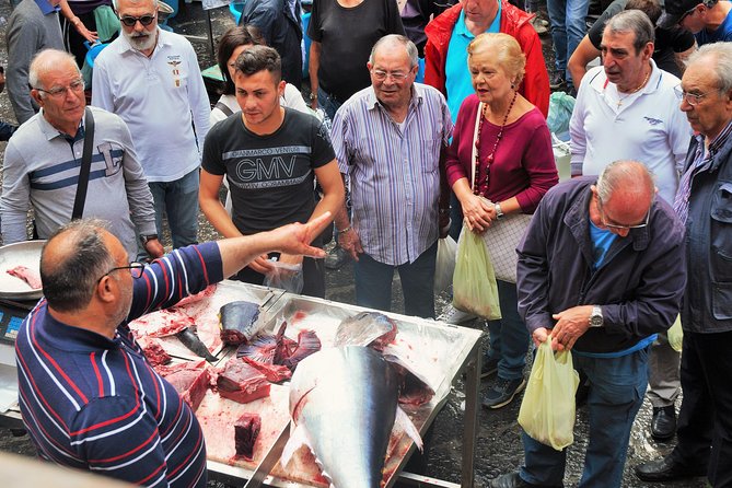 The Original Catania Street Food and Market Tour by Streaty - Piazza dei Quattro Canti away from the main tourist flow