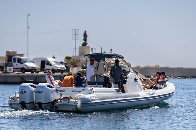 The White Lotus Private Boat Tour Taormina and Giardini Naoxos - Giardini Naxos: an easy first swim