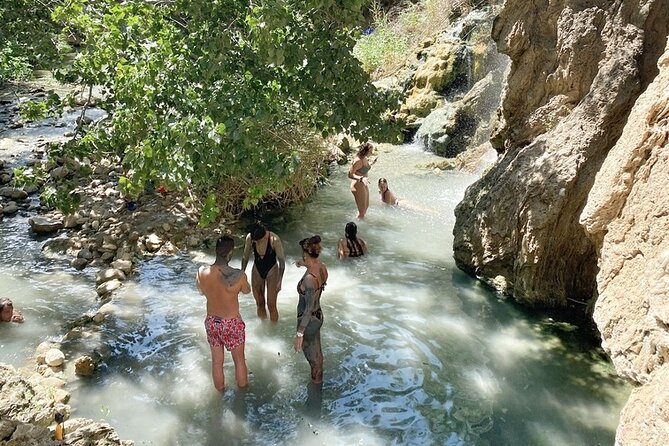 Thermal Baths natural hot spring and Greek Temple of Segesta - Riding through vineyards and Mediterranean scrub