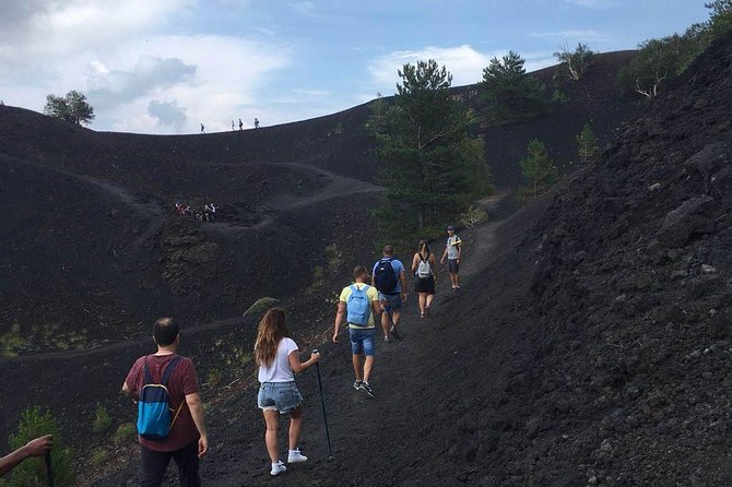 Tour Etna & Wine Tasting Private - Walking among Etna’s lava flows and craters