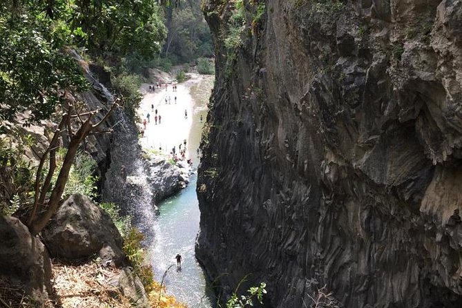Tour of Etna and Alcantara - Reaching the Alcantara River Botanical Park