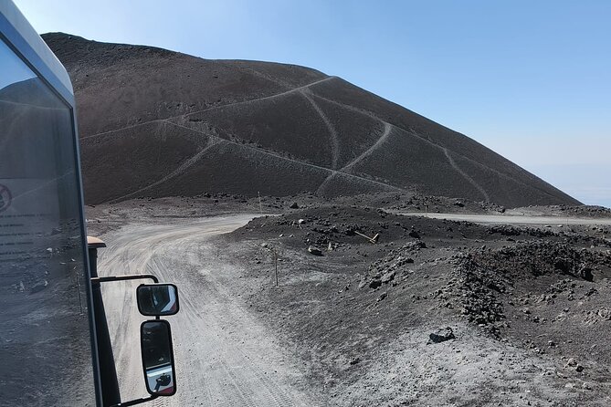Tour to the Summit Craters of Etna 2920 meters with cable car and Jeep - The 1992 Lava Flow Near Zafferana