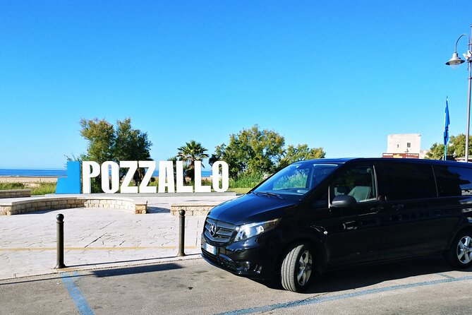 TRANSFER from Catania (wherever) to Pozzallo Port (or vice versa) - Meeting your driver at Catania Airport