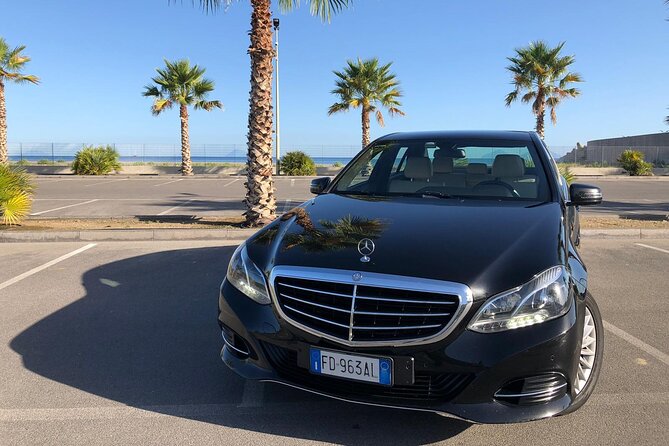 Transfer From Palermo to Catania with a Stop in Agrigento Valley of Temples - The private vehicle and the long ride east