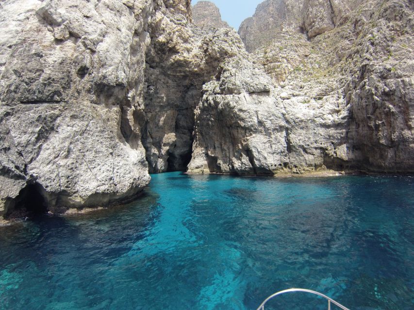 Trapani: Marettimo Island and Sea Caves Boat Tour with Lunch - Swimming and snorkeling in Marettimo’s clear water