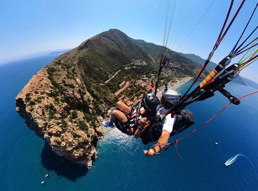 Trapani: Paragliding flight with GoPro photos and videos - Flying above Trapani, San Vito Lo Capo, and Castellammare