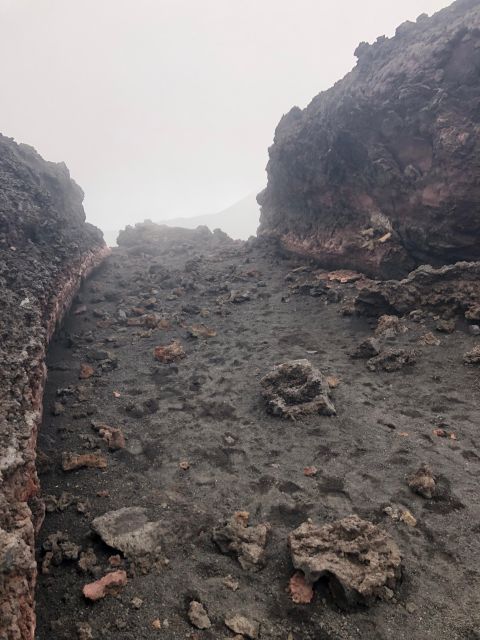 Trekking at 3000 meters on Etna - Starting at Silvestri Craters