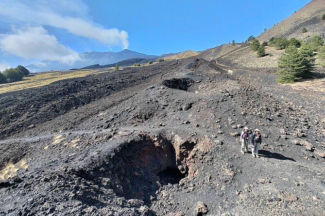 Trekking to Bottoniera Craters - Walking through the 2002 eruption zone