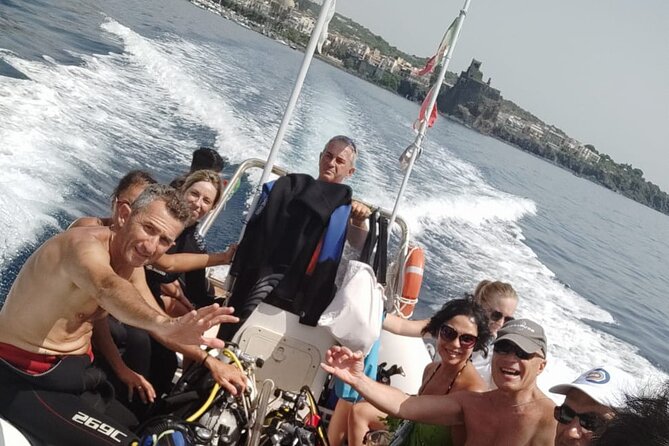 Try Scuba Dive (baptism of the sea) - Entering the sea beside the castle