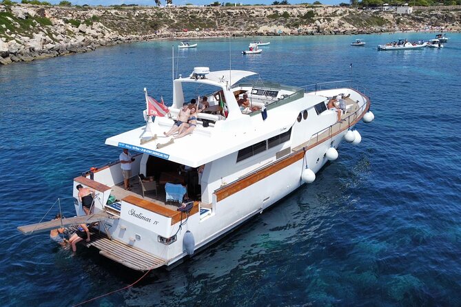 Yacht excursion Shalimar IV - Lunch with a Trapanese menu